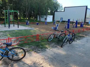 «Вам решать!»- объект «Благоустройство спортивной площадки по адресу :Нижегородская область, Большемурашкинский муниципальный округ , село Холязино»