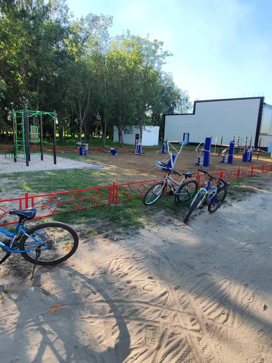 «Вам решать!»- объект «Благоустройство спортивной площадки по адресу :Нижегородская область, Большемурашкинский муниципальный округ , село Холязино»